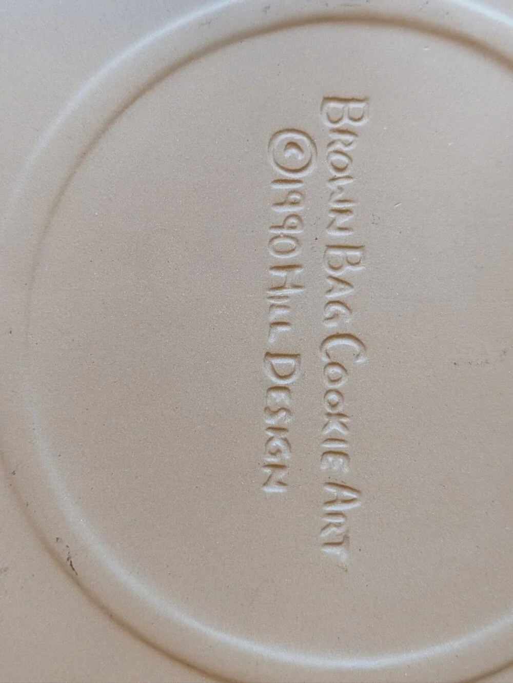 Brown Bag Cookie Art, Shortbread Stoneware Pan